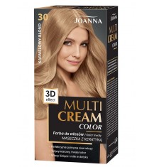 JOANNA MULTI CREAM COLOR  Farba do włosów 30 KARMELOWY BLOND