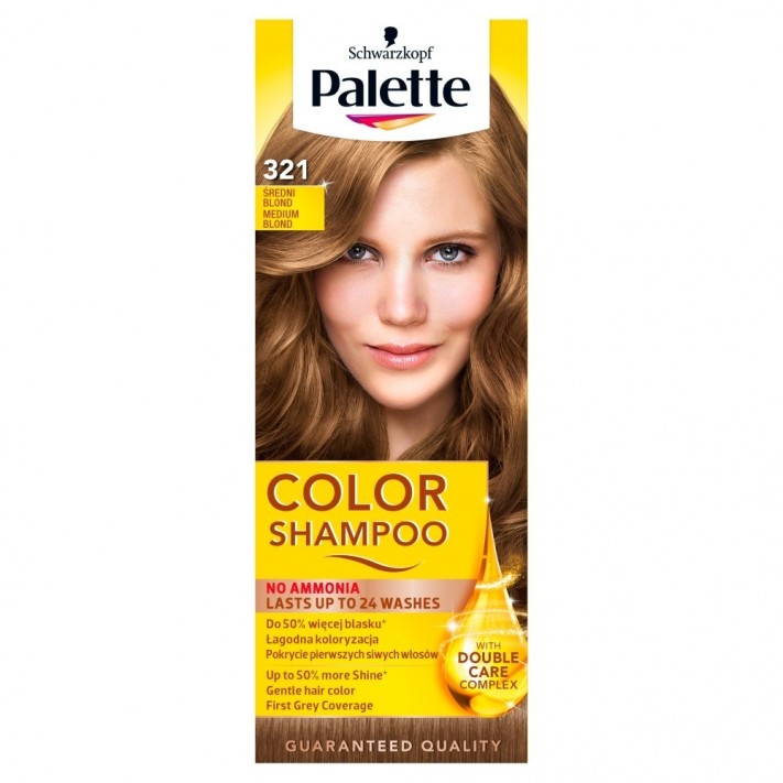Palette Color Shampoo szampon koloryzujący Średni blond 321
