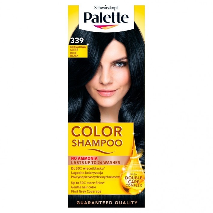 Palette Color Shampoo szampon koloryzujący Granatowa czerń 339