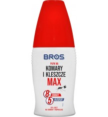 BROS Płyn na komary i kleszcze Max, 50 ml
