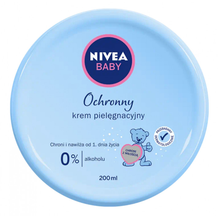NIVEA Baby Delikatny krem pielęgnacyjny, 200 ml