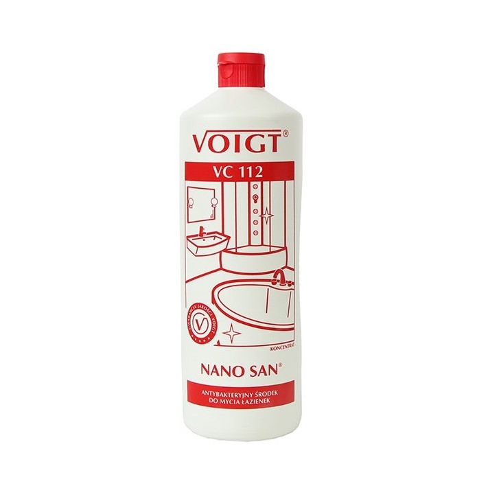 VOIGT VC 112 NANO SAN Środek do mycia pomieszczeń i urządzeń sanitarnych, 1 l