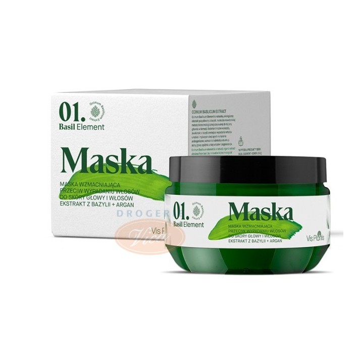 VIS PLANTIS Maska przeciw wypadaniu włosów, 200 ml