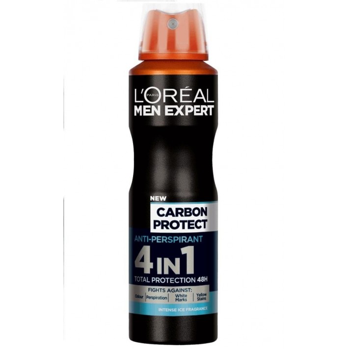 LOREAL MEN EXPERT Antyperspirant męski CARBON PROTECT, 150 ml