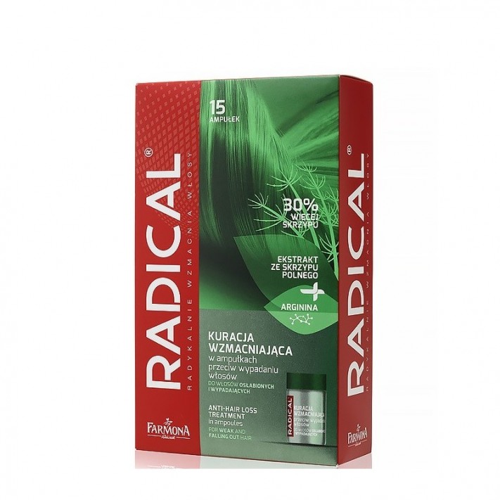 Farmona Radical Kuracja Przeciw wypadaniu włosów w ampułkach 1op.(15x5ml)