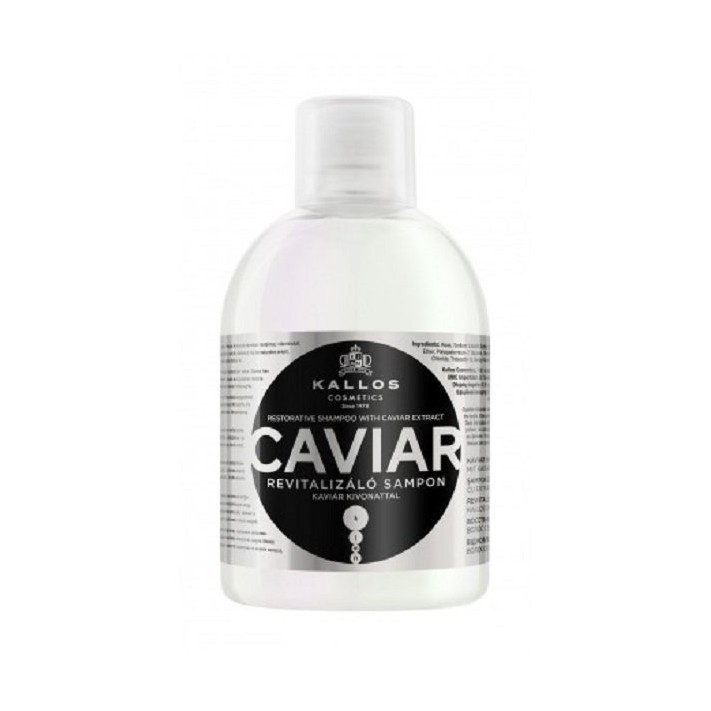 KALLOS Szampon do włosów rewitalizujący CAVIAR, 1000 ml